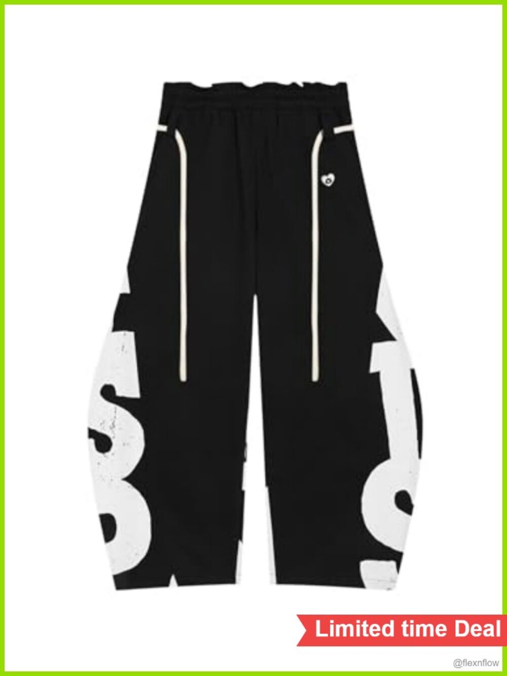 Aelfric Eden Baggy Barrel Sweatpants Wide Leg Lantern Pants Casual Unisex